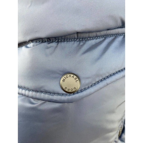 Michael Kors Coat kids Sz 14/16 Hooded Puffer Jacket in Midnight Blue Warm. - Picture 5 of 16